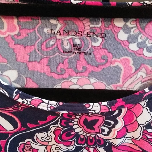 LANDS' END Patterned Blouse - Picture 2 of 3